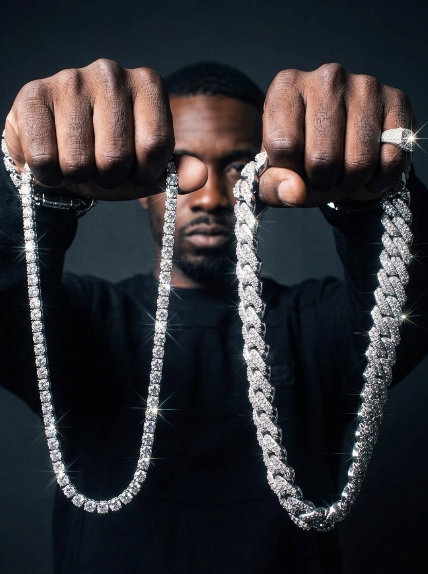 Tennis chain o Cuban chain: quale scegliere?