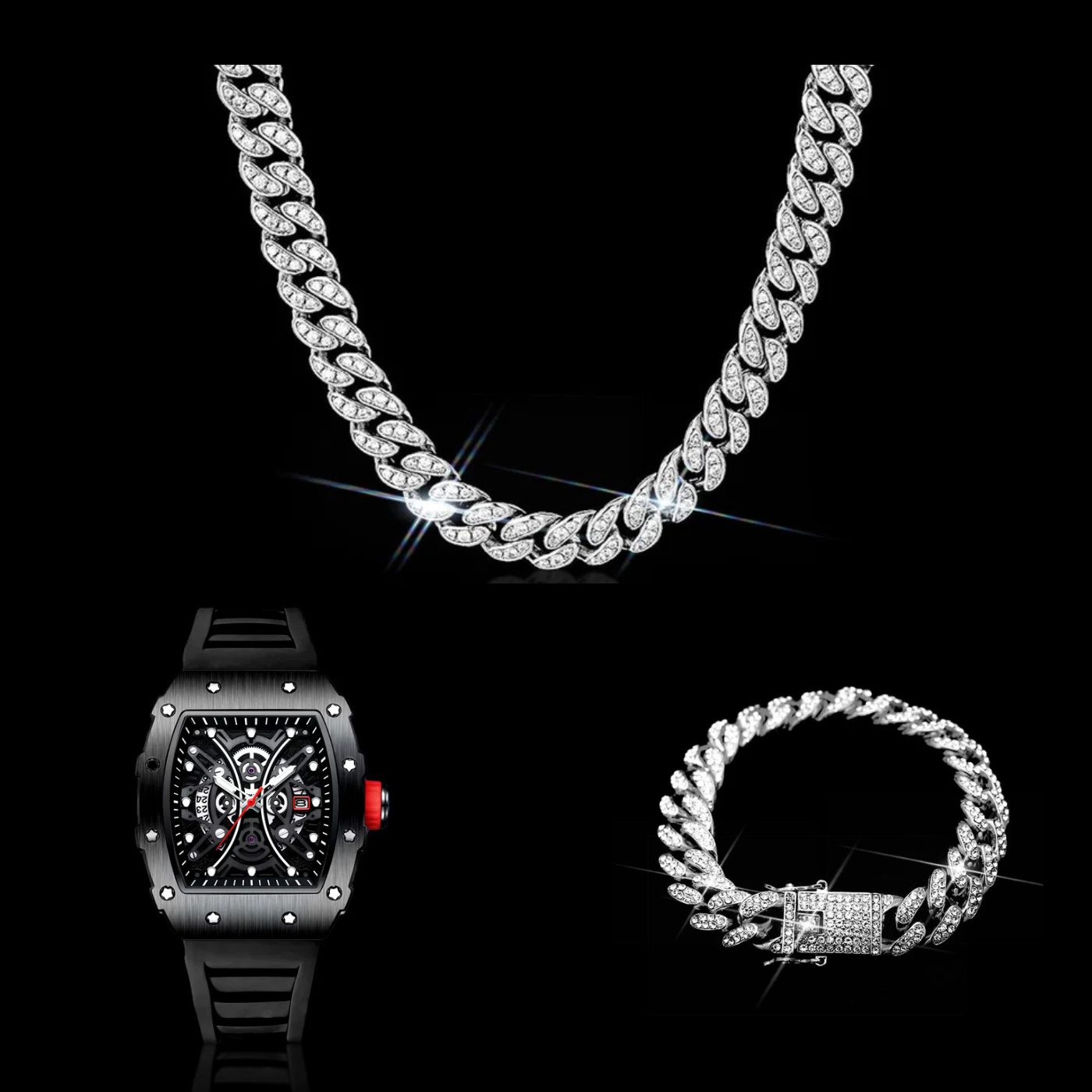 SET RICH LUXURY -Silver