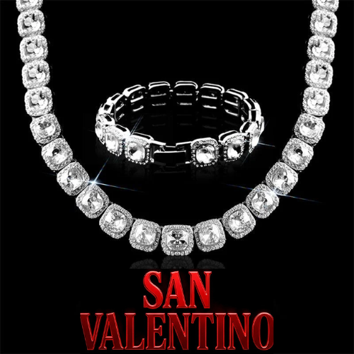 SET LUXURY - Collana & Bracciale - Silver