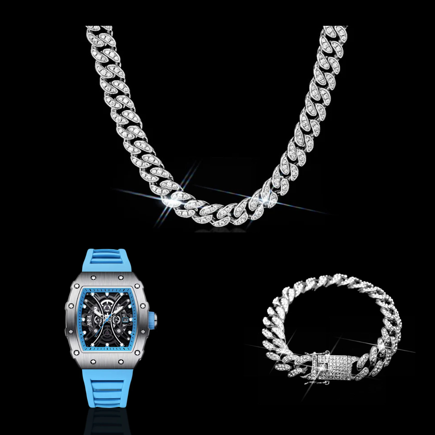 SET RICH LUXURY -Silver