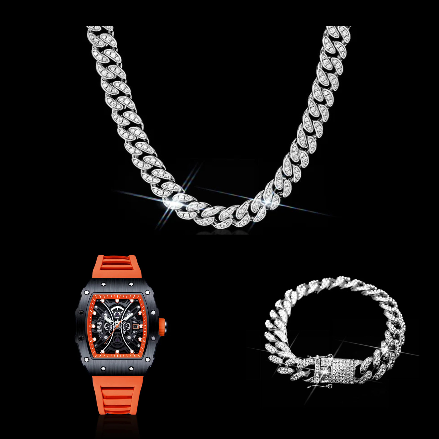 SET RICH LUXURY -Silver