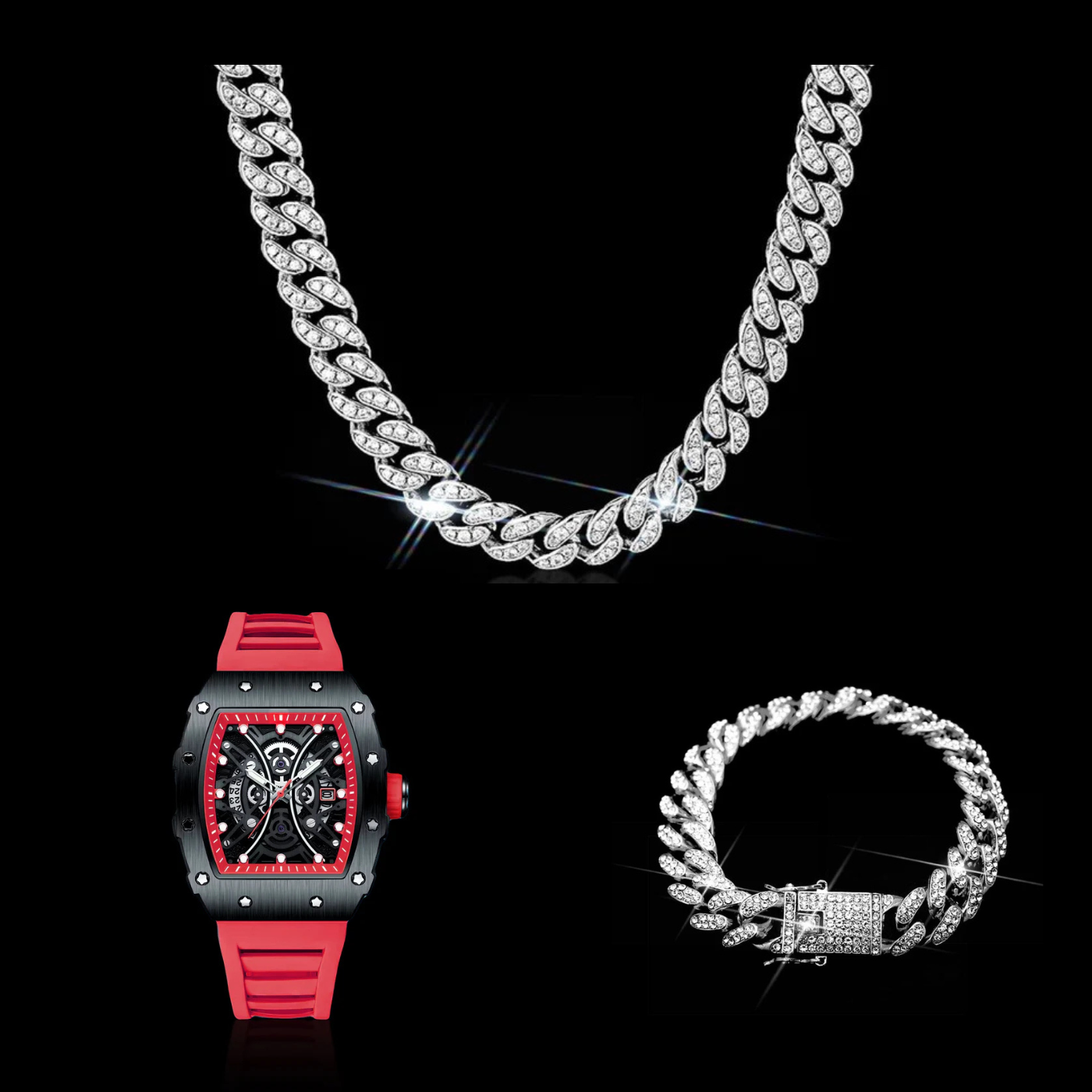 SET RICH LUXURY -Silver