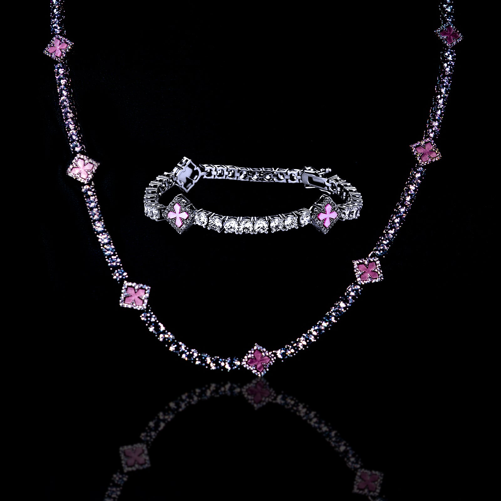 Set Tennis Cleef - Pink