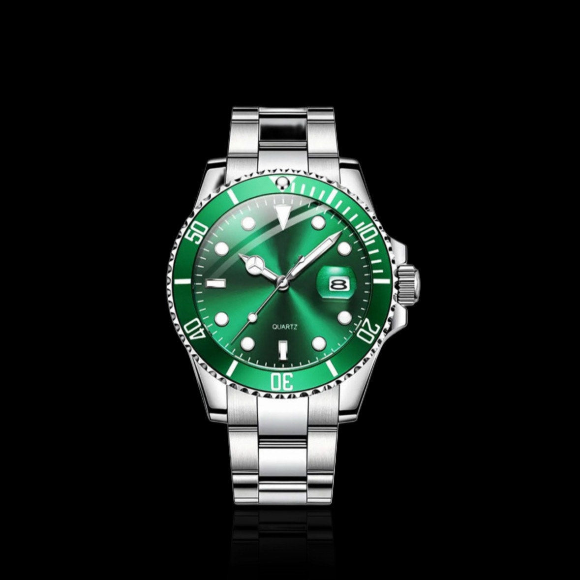 Orologio Rolly - Verde e Silver