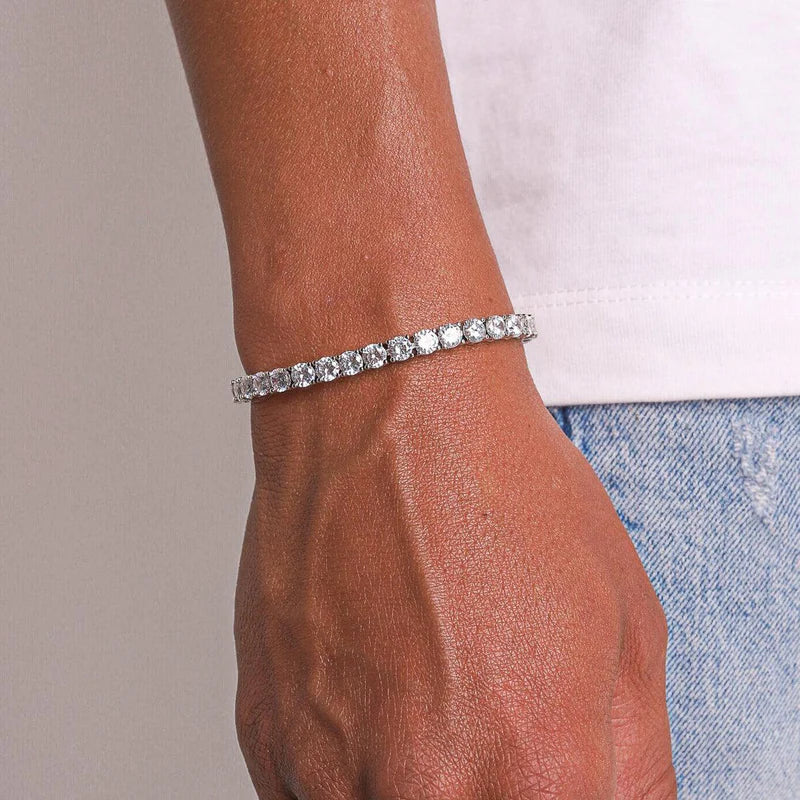 Bracciale Diamond Tennis - Silver