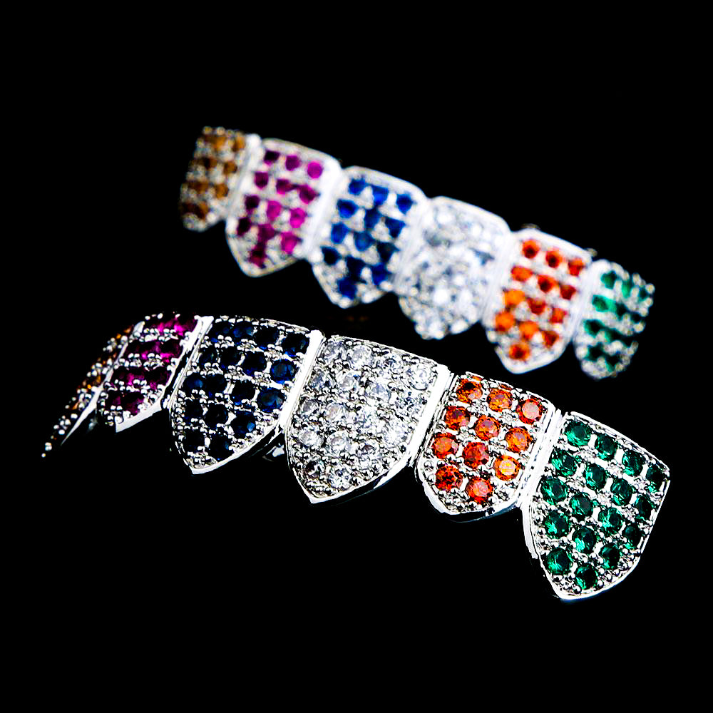 Grillz Ice Rainbow - Silver