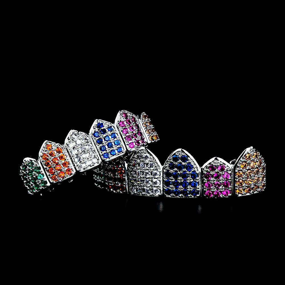 Grillz Ice Rainbow - Silver