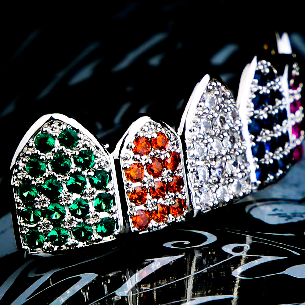Grillz Ice Rainbow - Silver