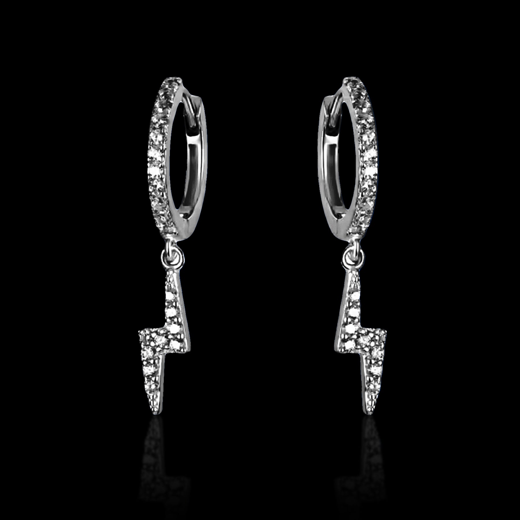 Orecchini Fulmine - Silver