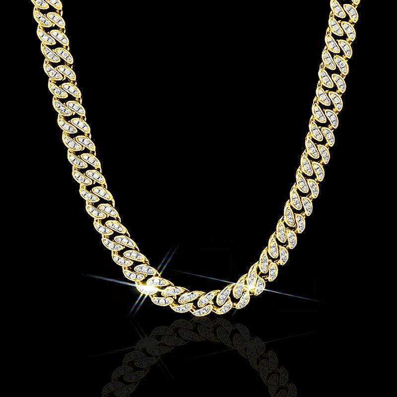 Collana Ice Cuban - Oro