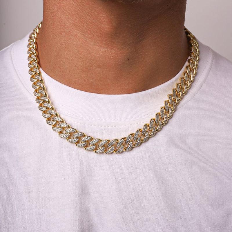 Collana Ice Cuban - Oro