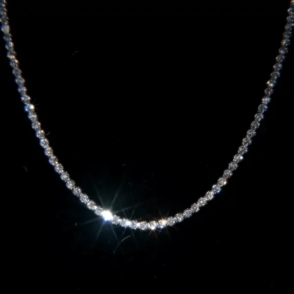 Collana Ice Tennis - Silver