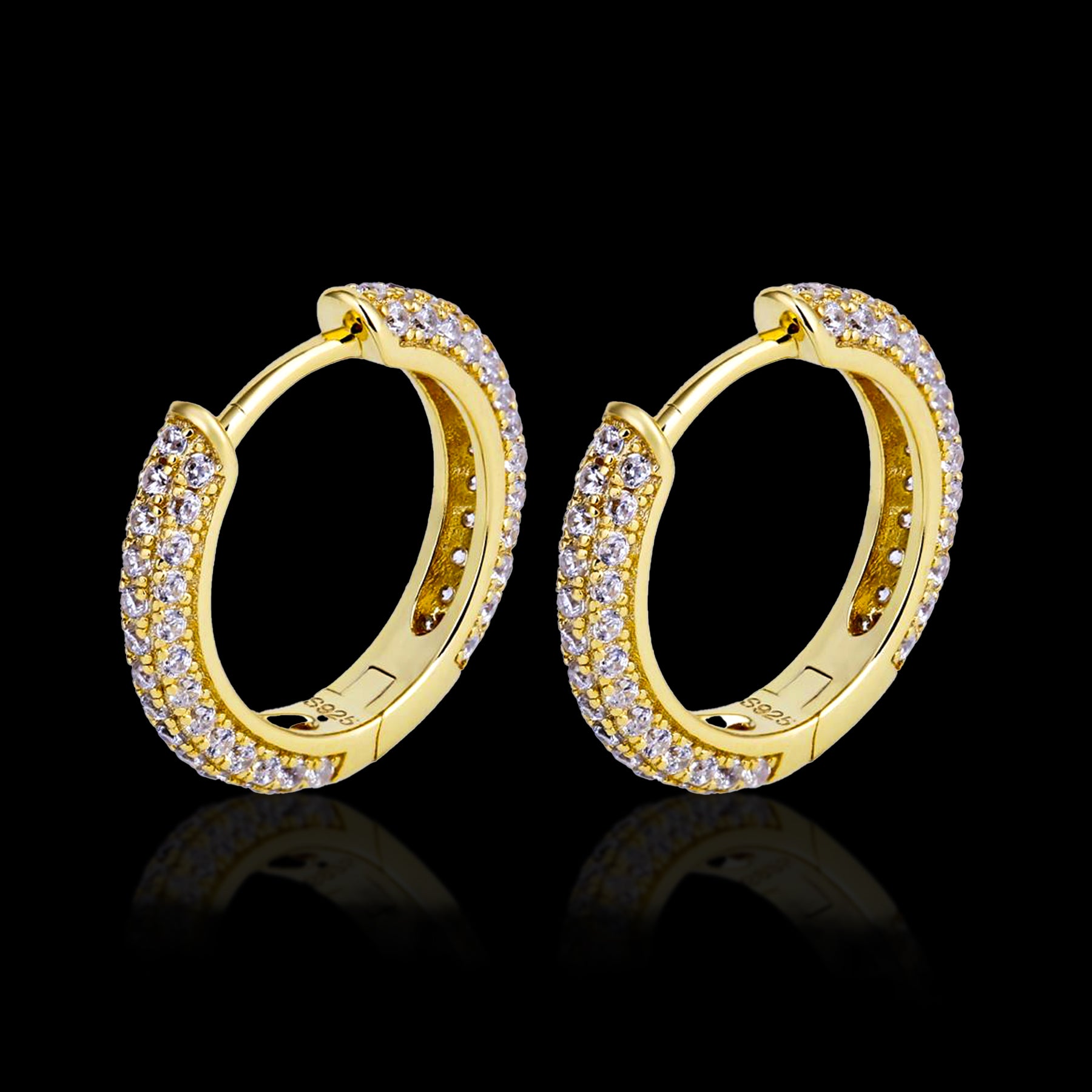 Orecchini Hoops - Oro
