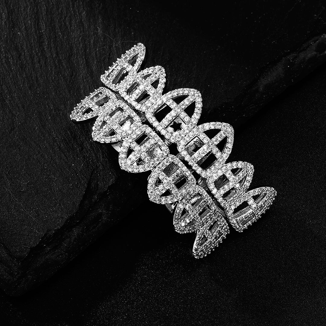 Grillz Cross - Silver