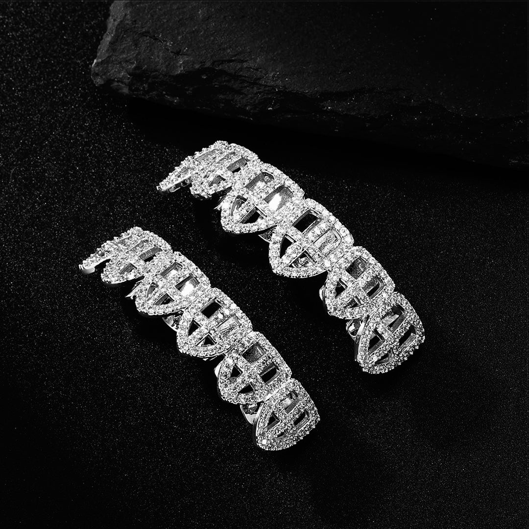 Grillz Cross - Silver