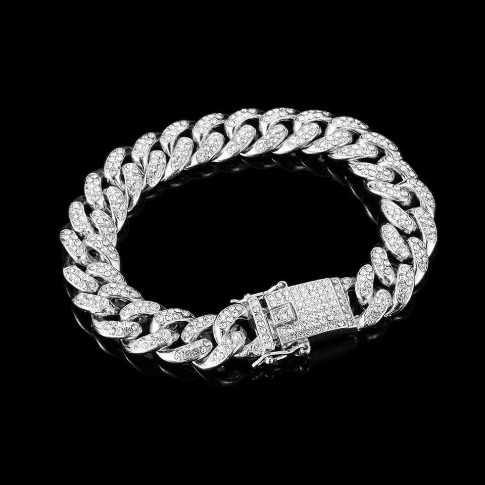 Bracciale Drippin Cuban - Silver - Primo Jewels