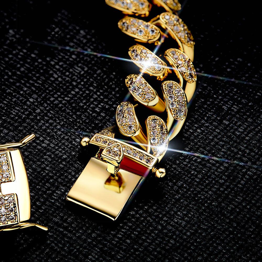 Bracciale Drippin Cuban - Oro (6075806122147)