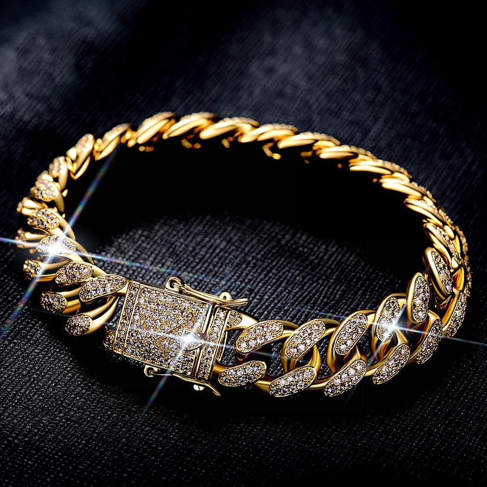 Bracciale Drippin Cuban - Oro (6075806122147)