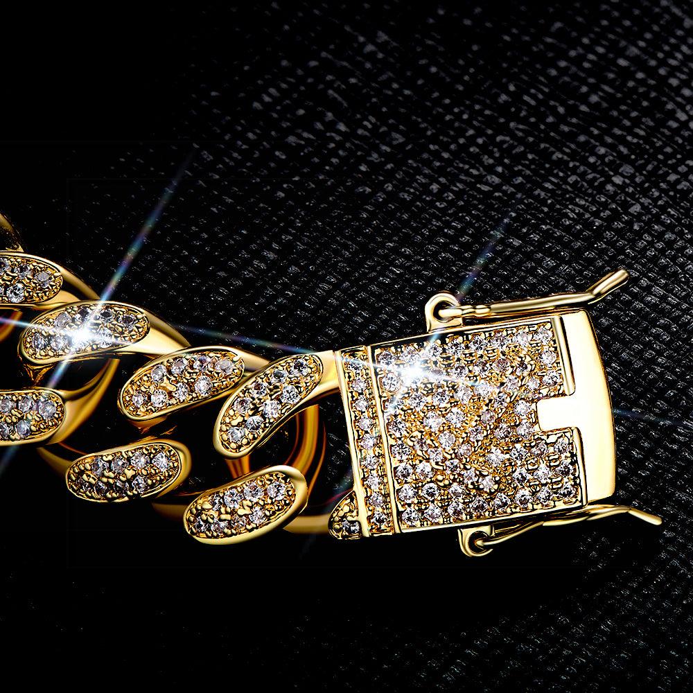 Bracciale Drippin Cuban - Oro (6075806122147)