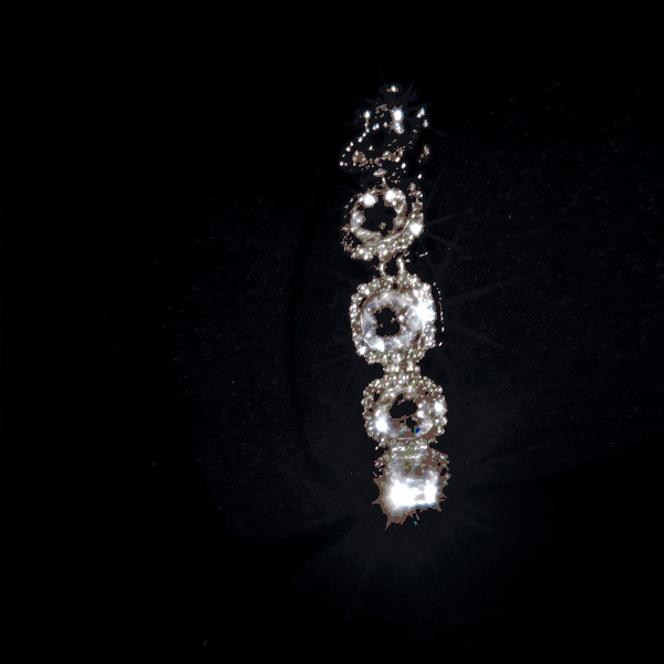 Bracciale Clustered Tennis - Silver - Primo Jewels