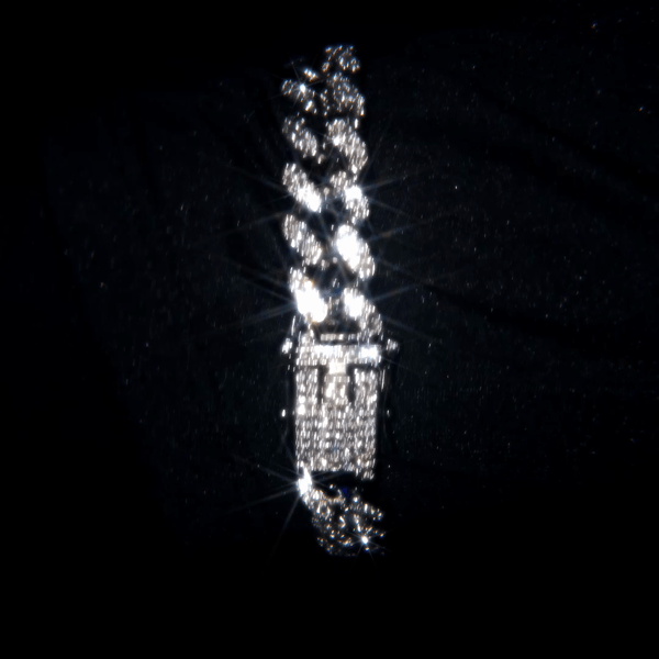 Bracciale Drippin Cuban - Silver - Primo Jewels