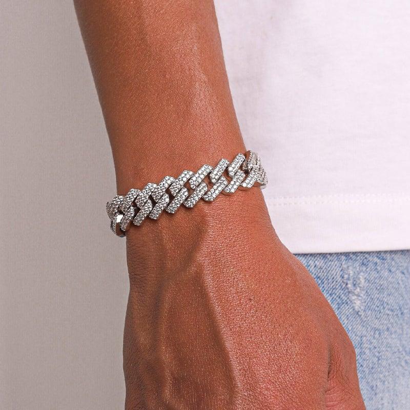 Bracciale Iceberg Cuban - Silver - Primo Jewels