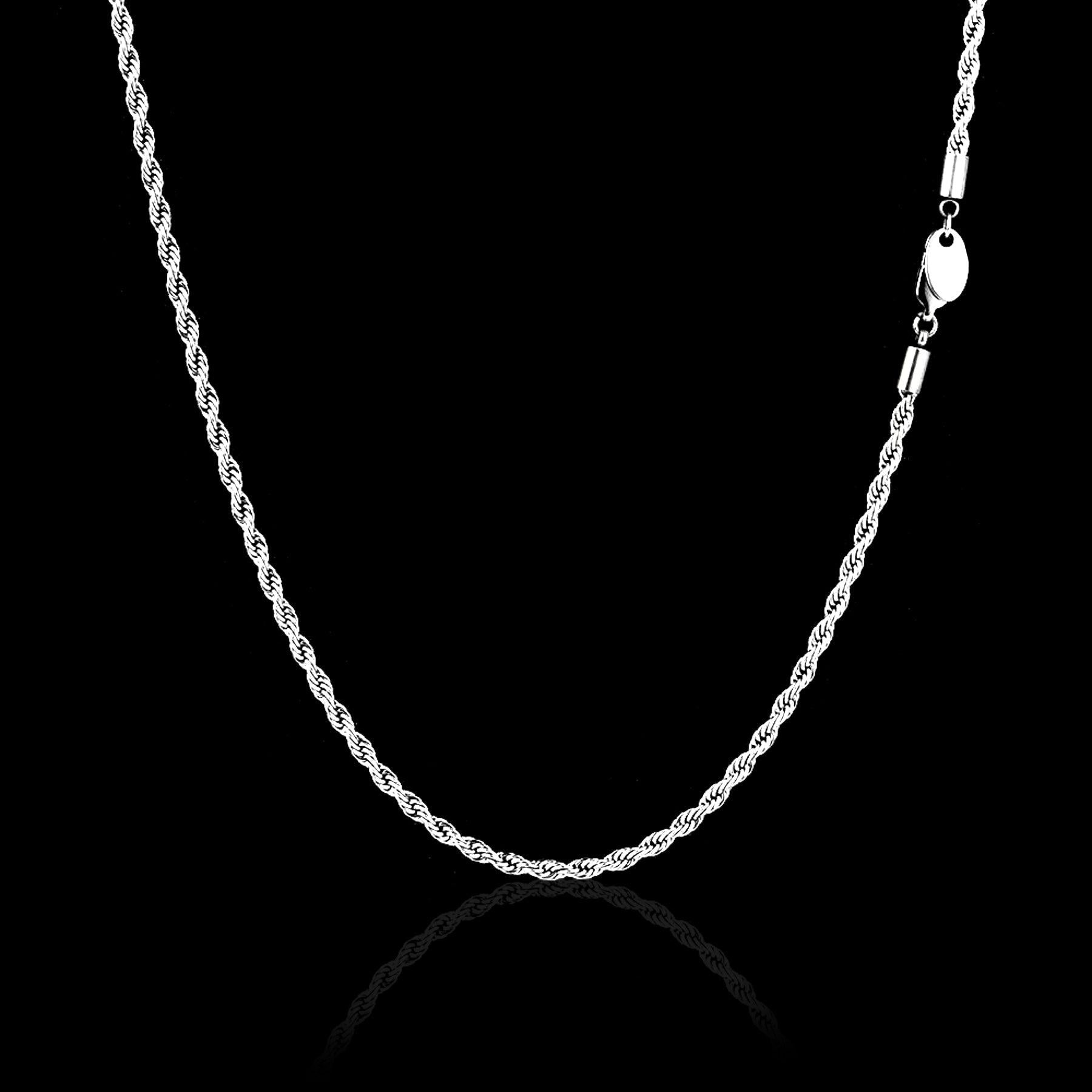 Collana a Corda - Silver 3mm - Primo Jewels