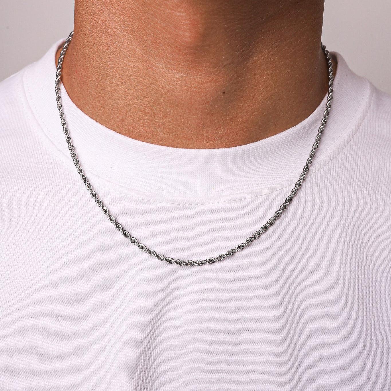 Collana a Corda - Silver 3mm - Primo Jewels