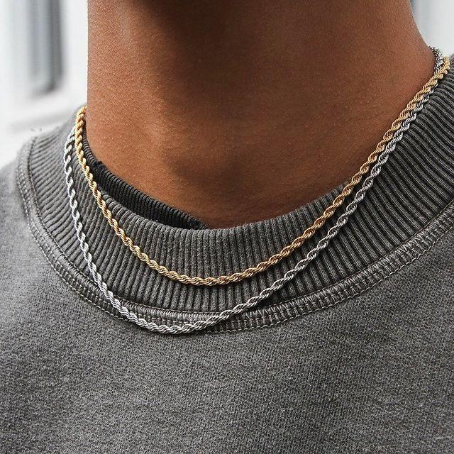 Collana a Corda - Silver 3mm - Primo Jewels