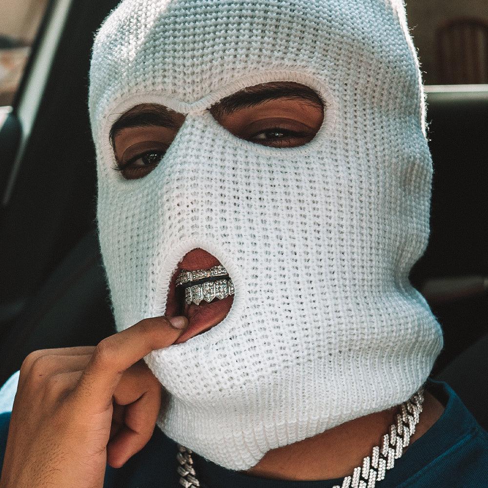 Grillz Ice Storm - Oro Bianco - Primo Jewels