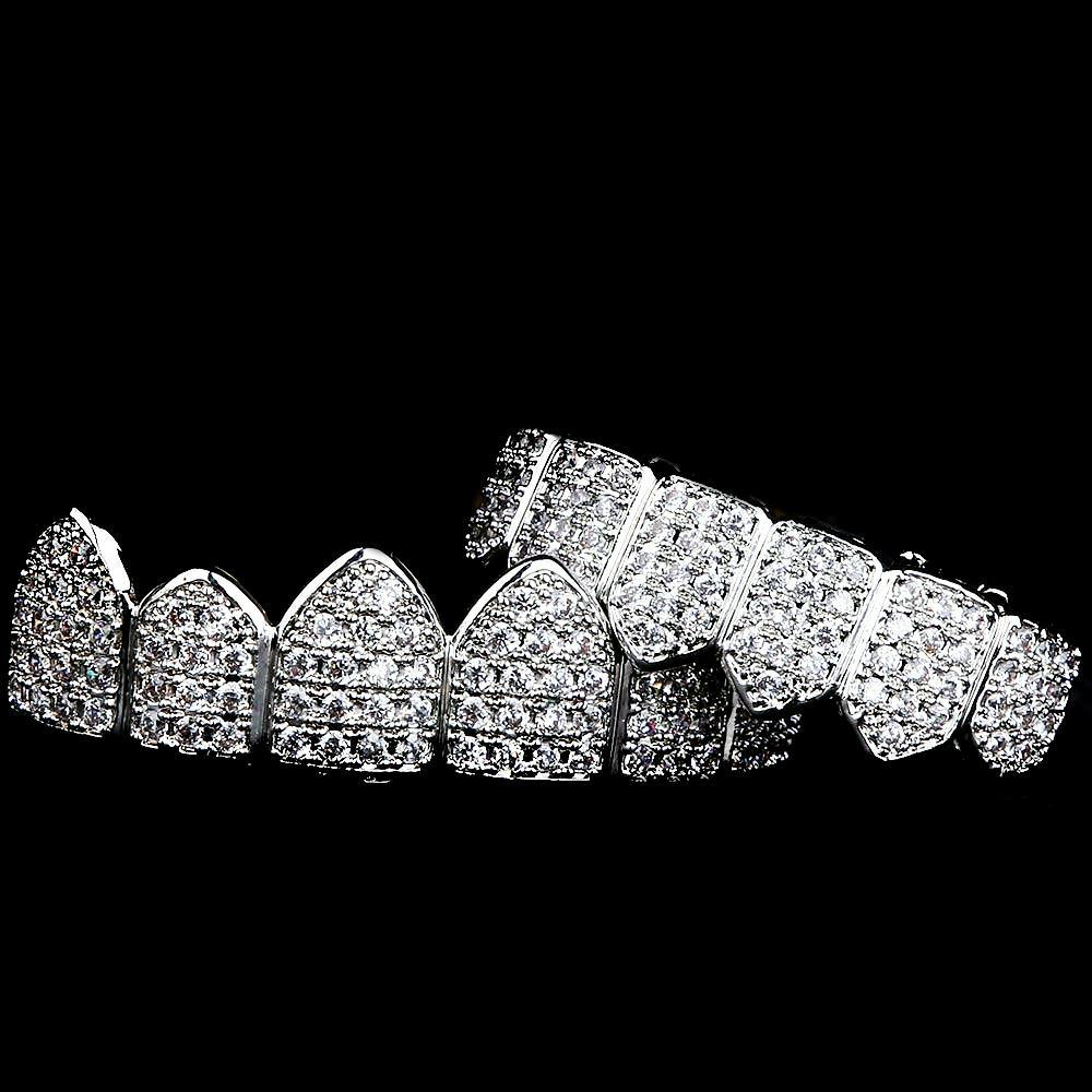 Grillz Ice Storm - White Gold - Primo Jewels (6001986404515)