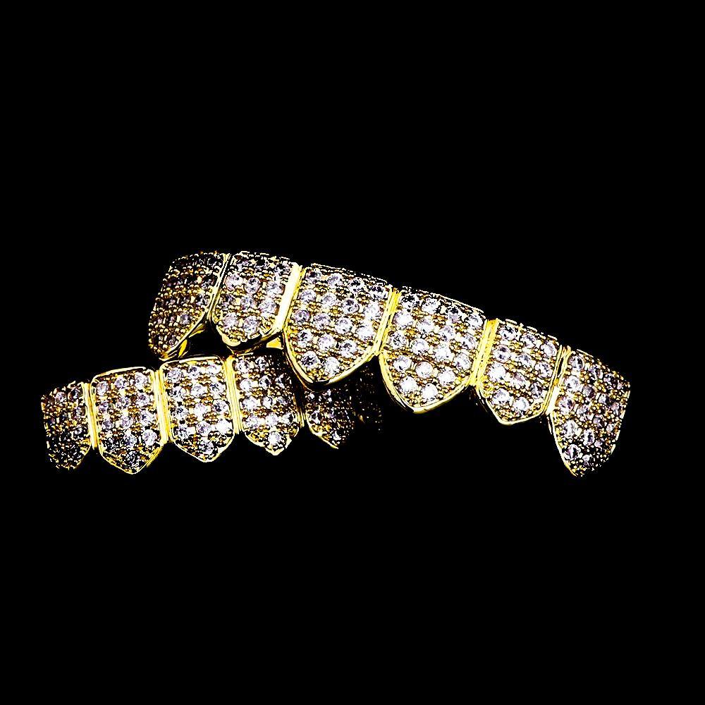 Grillz Ice Storm - Gold - Primo Jewels (6001989222563)