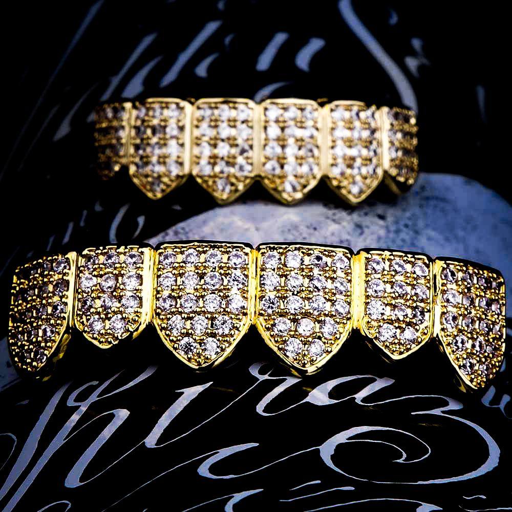 Grillz Ice Storm - Gold - Primo Jewels (6001989222563)