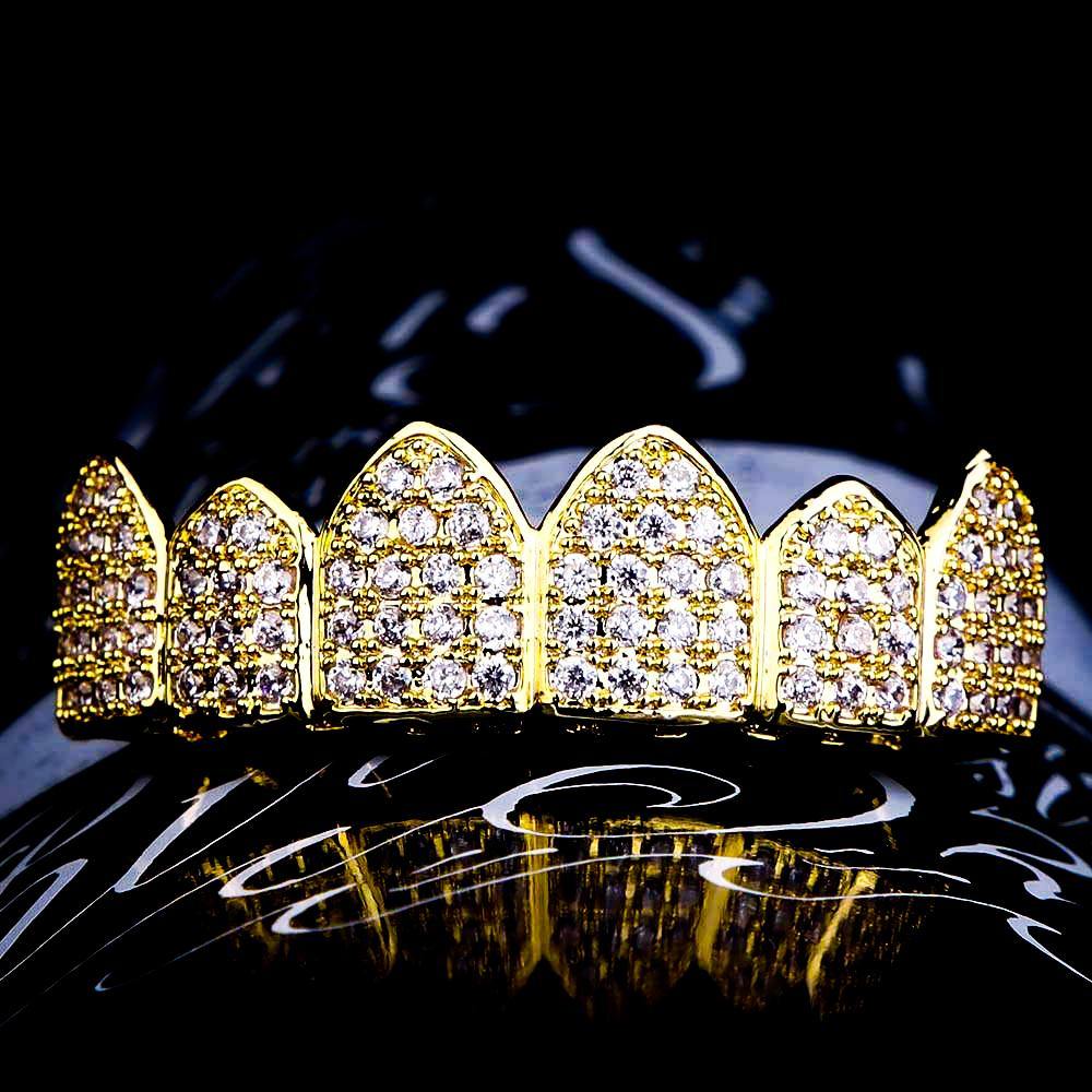 Grillz Ice Storm - Gold - Primo Jewels (6001989222563)