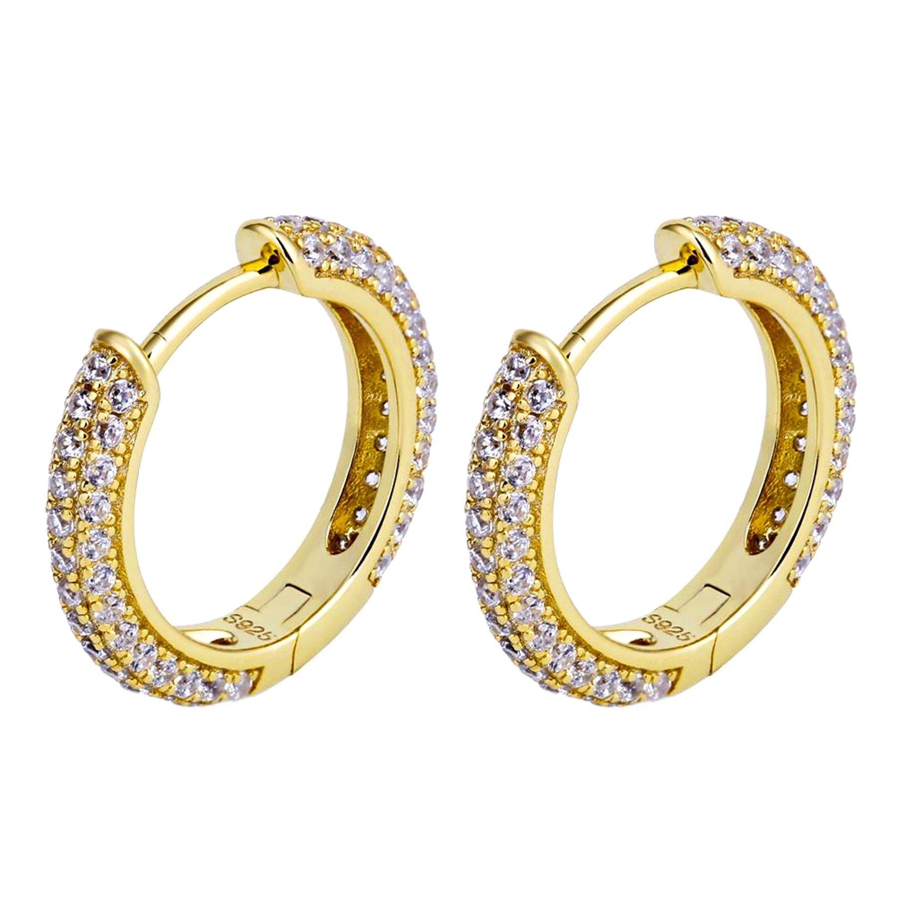 Orecchini Hoops - Gold - Primo Jewels (5929467773091)