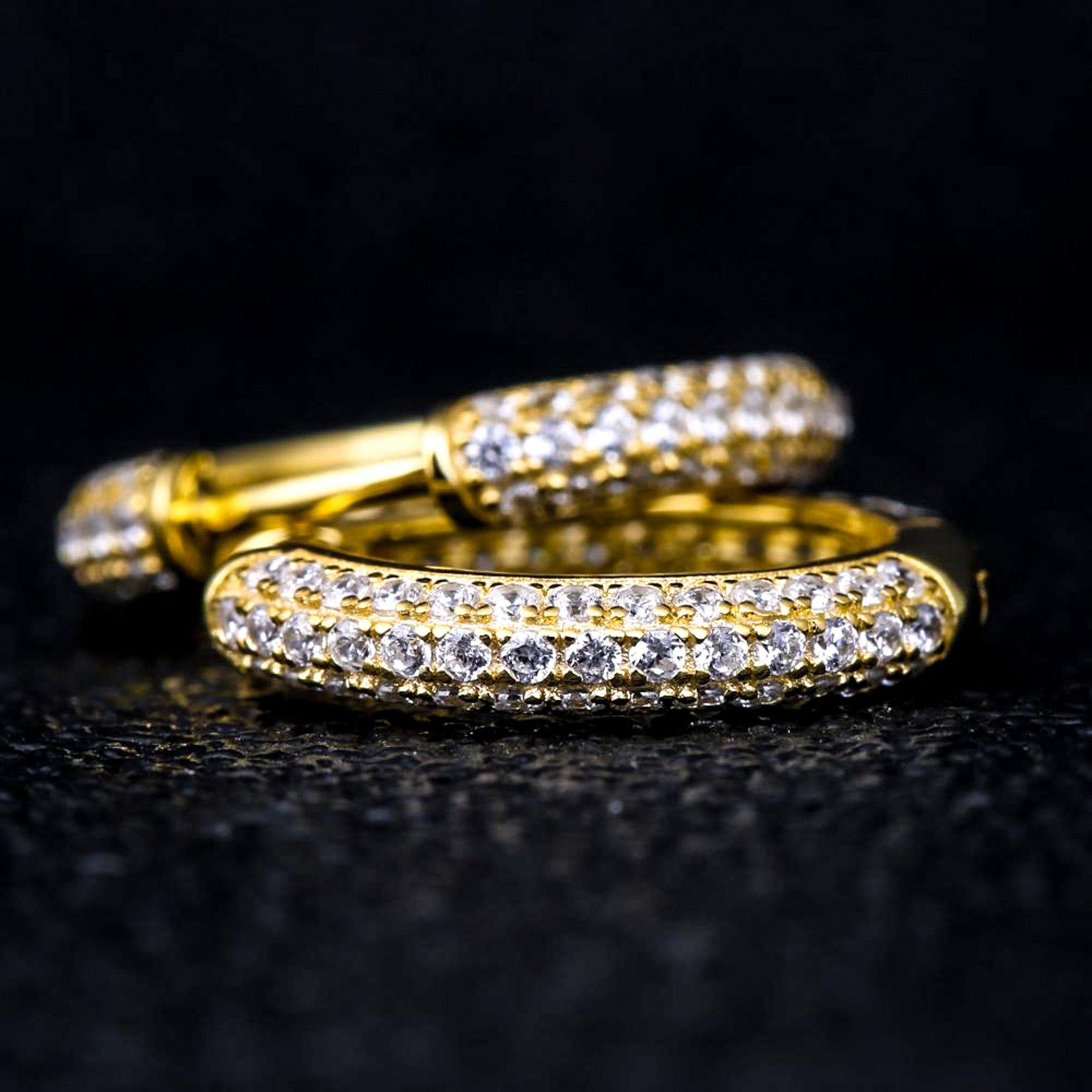 Orecchini Hoops - Gold - Primo Jewels (5929467773091)