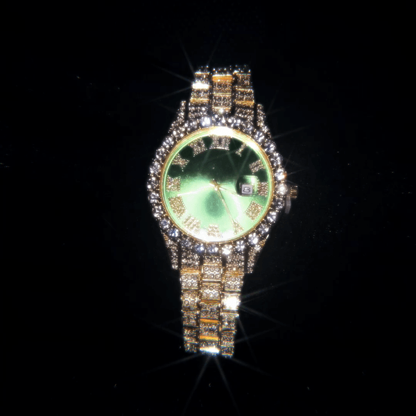 Orologio PRESIDENTIAL - Verde e Oro - Primo Jewels