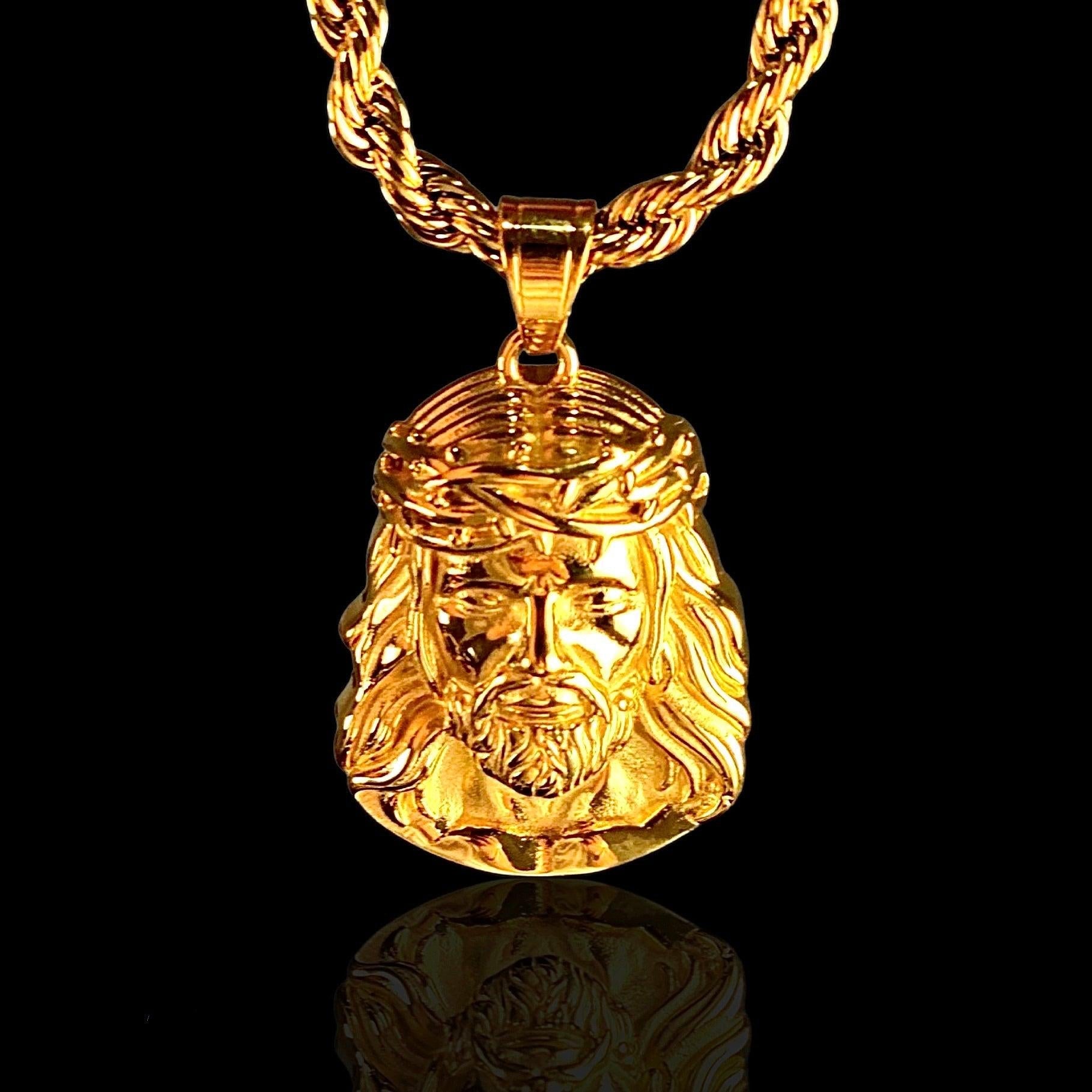 Pendente Clean Jesus - Gold - Primo Jewels