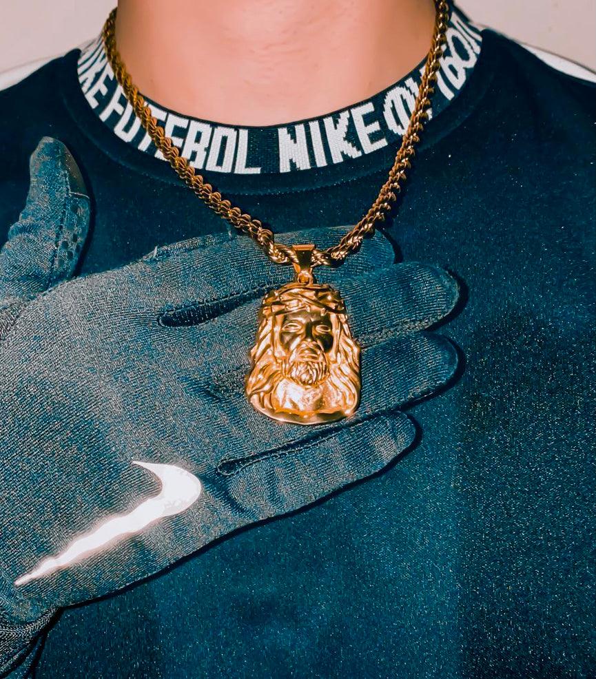 Pendente Clean Jesus - Gold - Primo Jewels