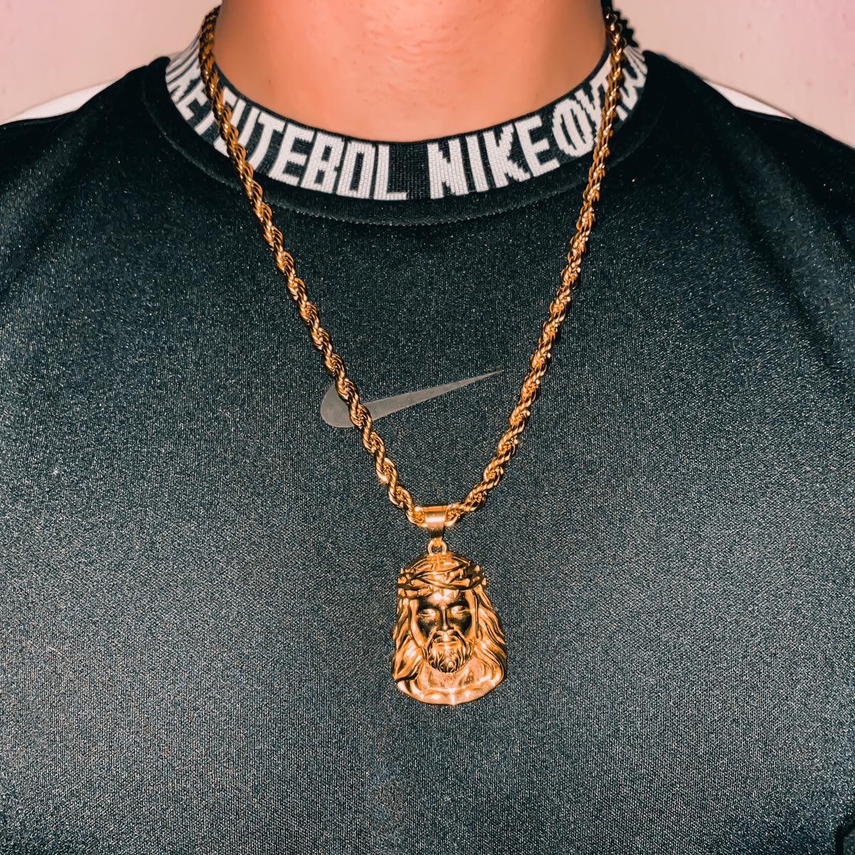 Pendente Clean Jesus - Gold - Primo Jewels