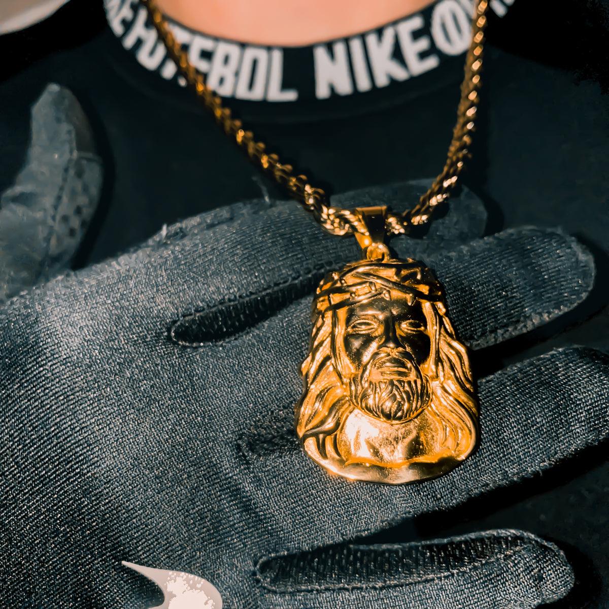 Pendente Clean Jesus - Gold - Primo Jewels