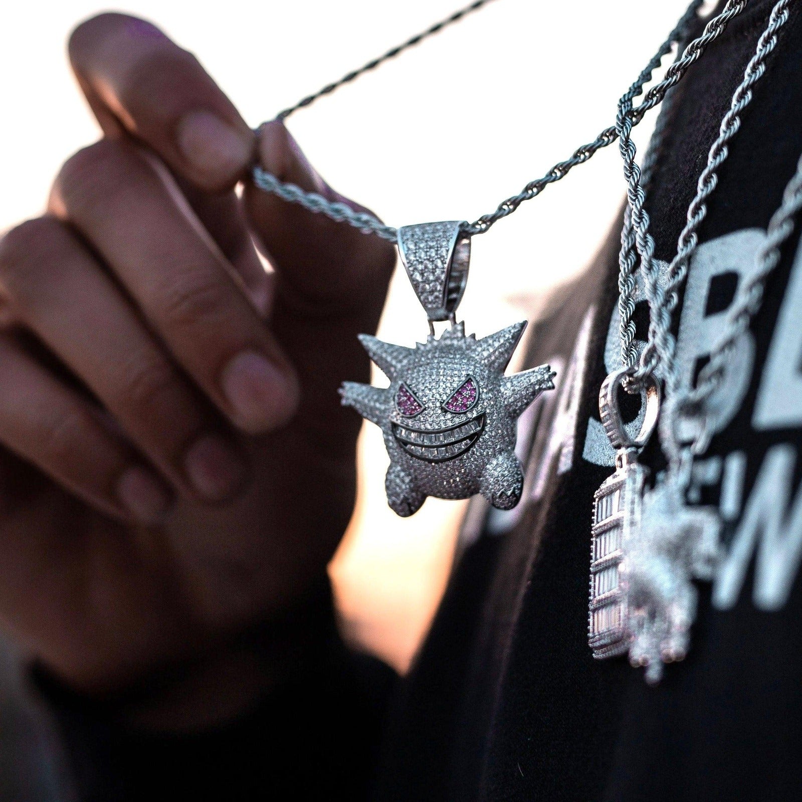 Pendente Gengar - Silver (6082487910563)