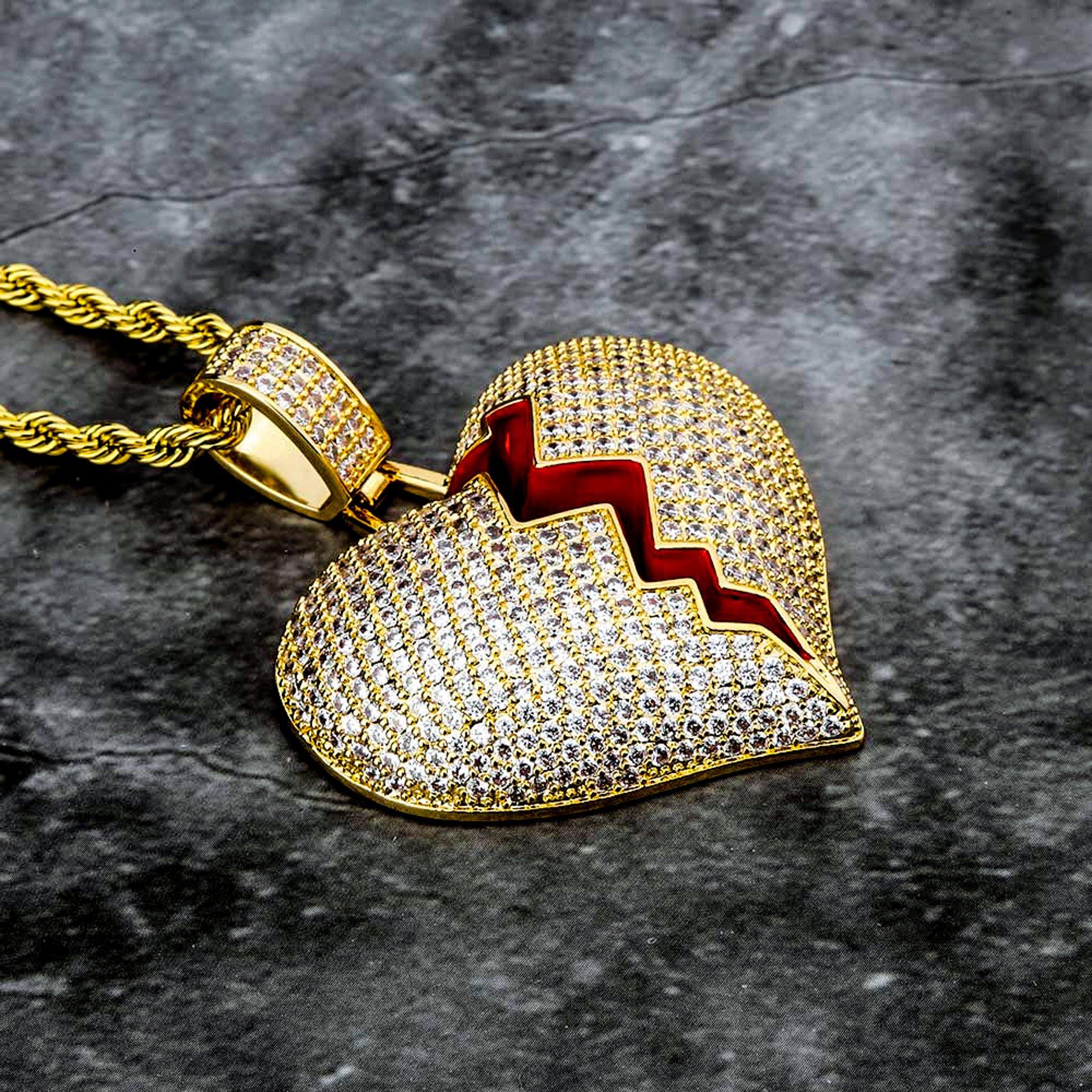 Pendente Heartbreaker - Gold - Primo Jewels (5940572553379)