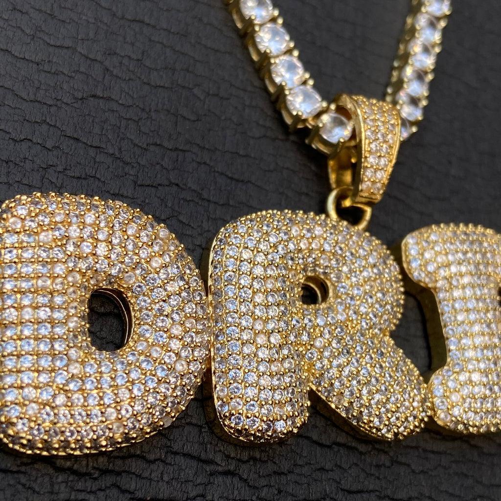 Pendente Personalizzato Icy - Oro - Primo Jewels