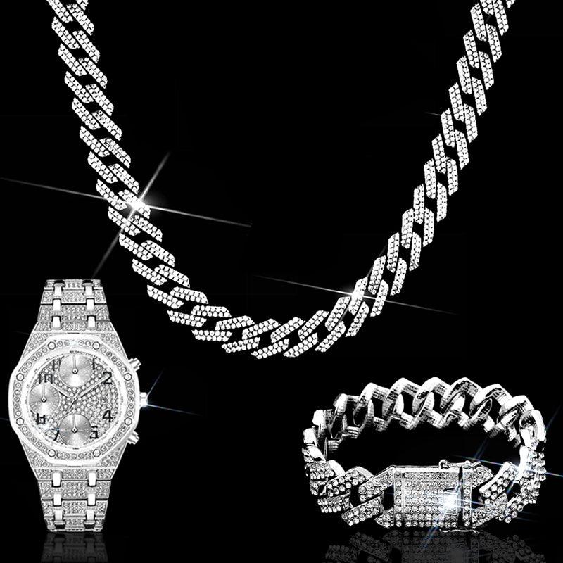 SET DRIP WATCH - Silver - Primo Jewels