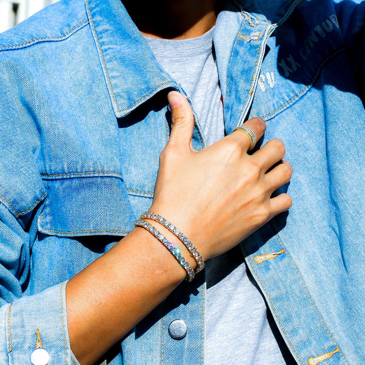 SET TENNIS - Collana & Bracciale - Silver - Primo Jewels