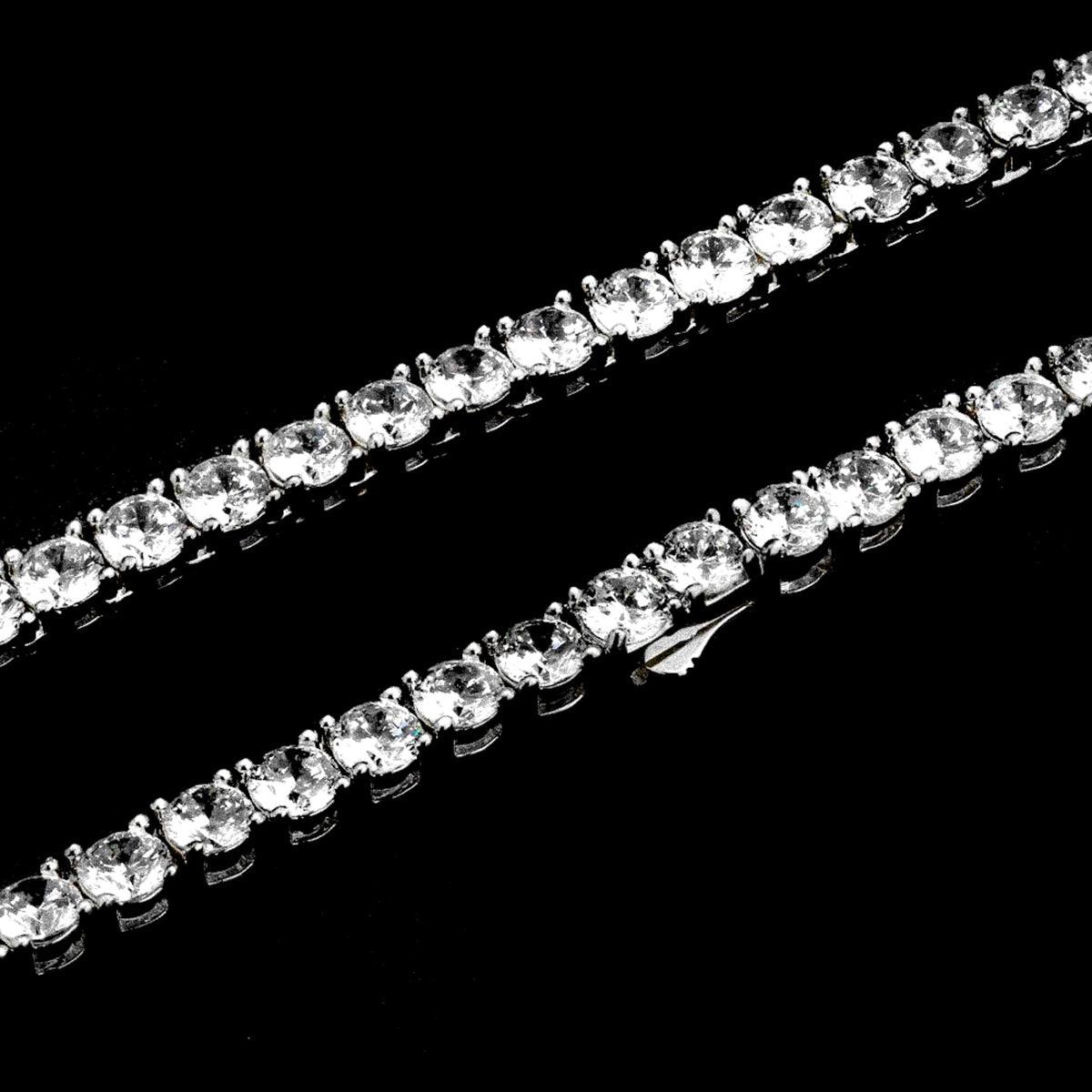 SET TENNIS - Collana & Bracciale - Silver - Primo Jewels