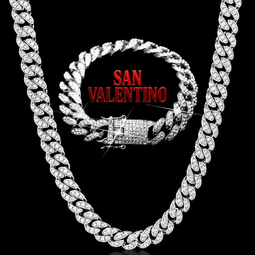 SET ICEBERG - Collana & Bracciale - Silver