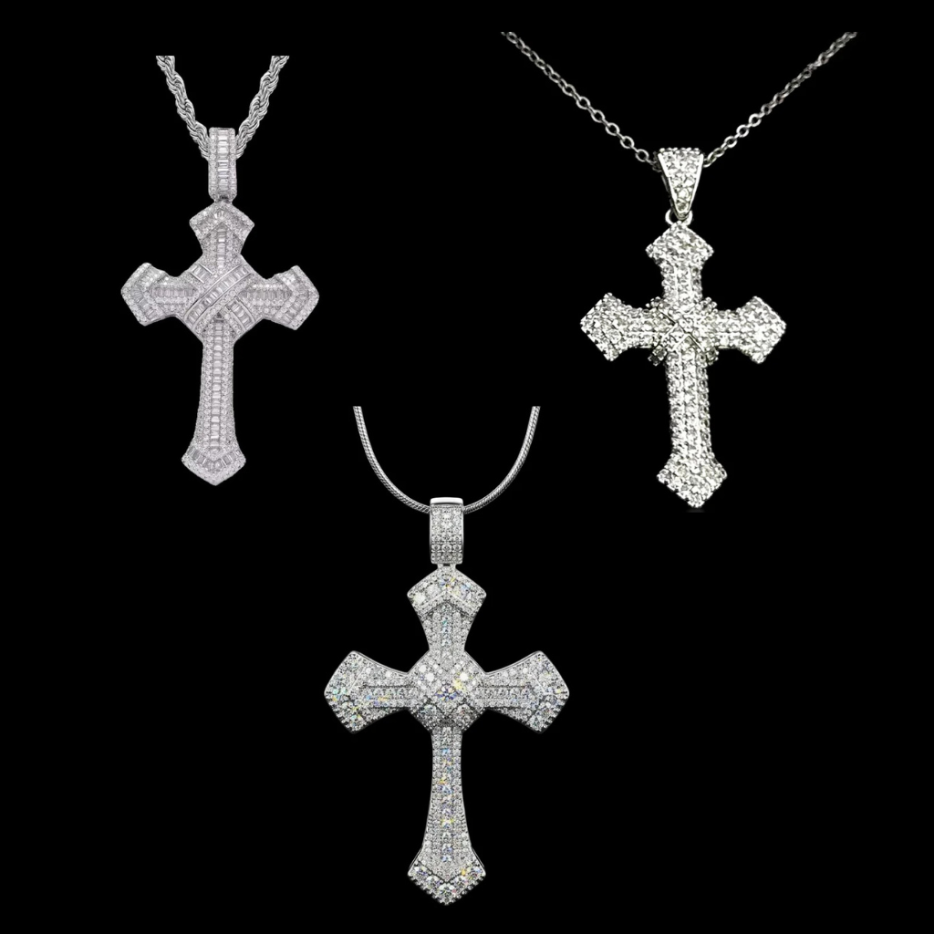 SET TRIPLE CROSS - ACCIAIO INOSSIDABILE