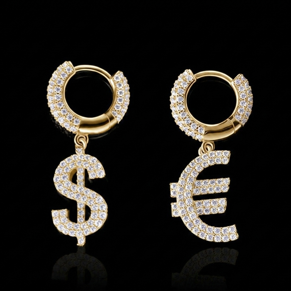Orecchini $€- Oro